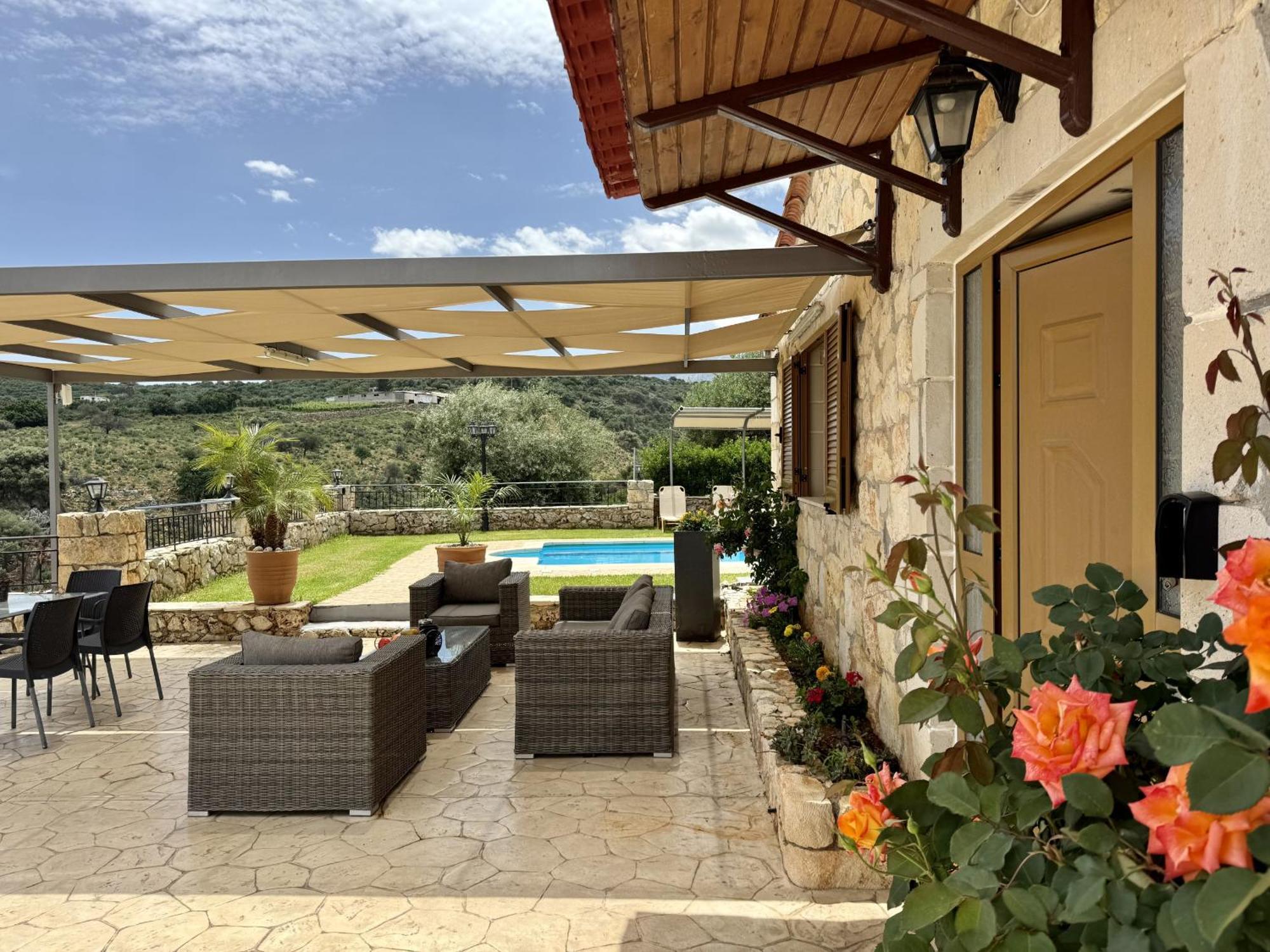 סאמונאס Villa Vangelis Stylos Crete מראה חיצוני תמונה